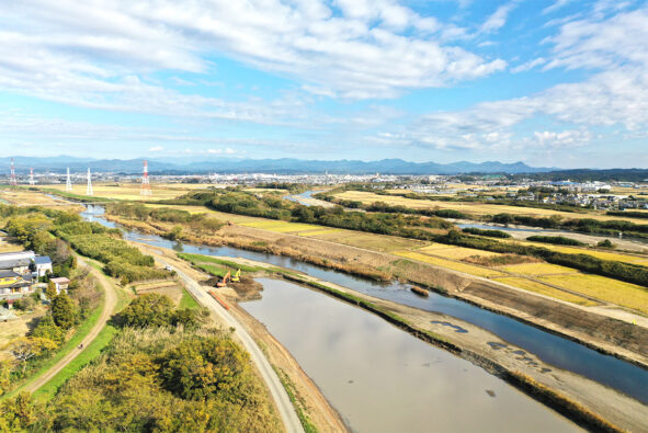 令和元年度二級河川太田川広域河川改修事業工事（河道掘削工　二瀬第1工区）