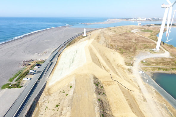 令和元年度竜洋海洋公園海岸堤防整備工事（その2）　